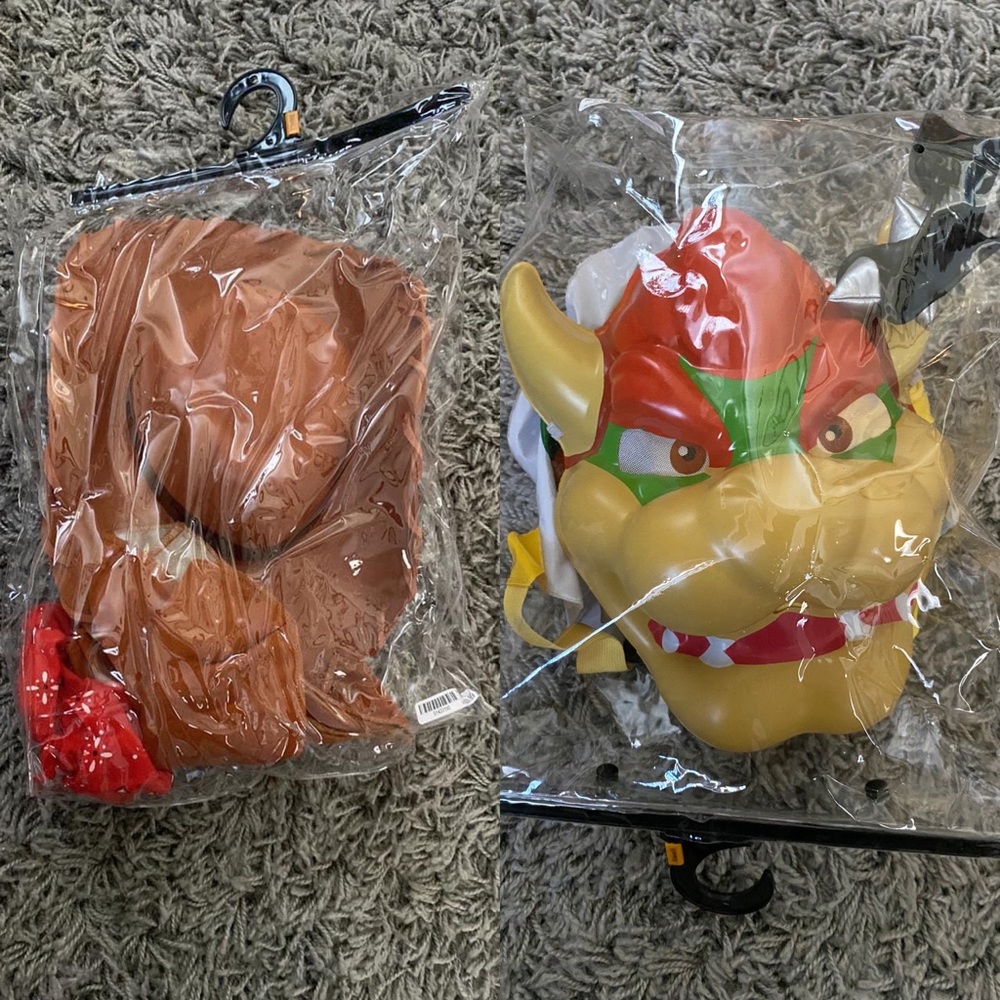 Child’s Costumes, Bowser and Woody